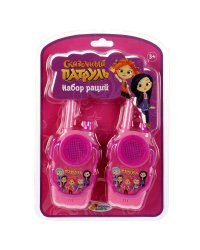 Набор раций СКАЗОЧНЫЙ ПАТРУЛЬ на бат, блист.18*27*5см ИГРАЕМ ВМЕСТЕ в кор.2*48шт