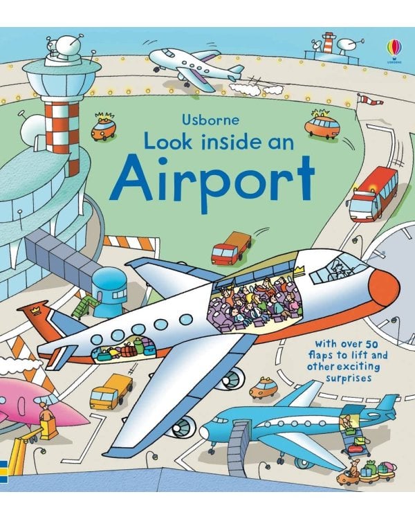 Дополнительное изображение книги «Look Inside an airport внутри аэропорта /Книги на английском языке»