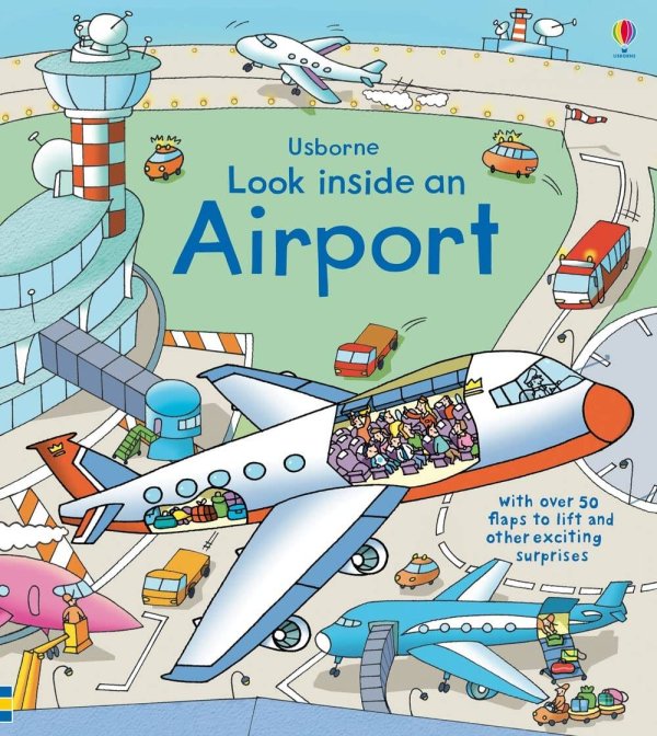 Обложка книги «Look Inside an airport внутри аэропорта /Книги на английском языке», ISBN 9781409551768