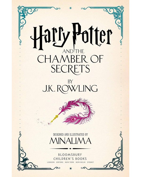 Harry Potter and the Chamber of Secrets: Minalima Edition J.K.Rowling Гарри Поттер и Тайная комната: иллюстр. Миналимы Д.К.Роулинг/Книги на англ.языке