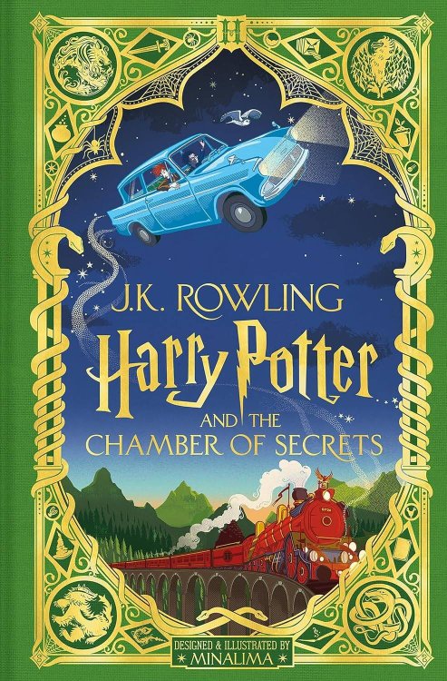 Harry Potter and the Chamber of Secrets: Minalima Edition J.K.Rowling Гарри Поттер и Тайная комната: иллюстр. Миналимы Д.К.Роулинг/Книги на англ.языке