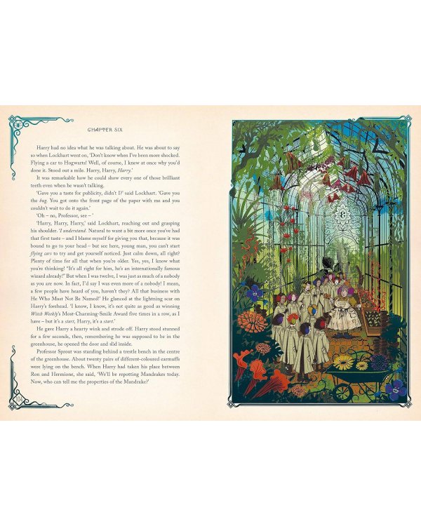 Harry Potter and the Chamber of Secrets: Minalima Edition J.K.Rowling Гарри Поттер и Тайная комната: иллюстр. Миналимы Д.К.Роулинг/Книги на англ.языке