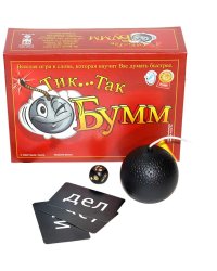 Настольная игра "ТИК ТАК БУММ"