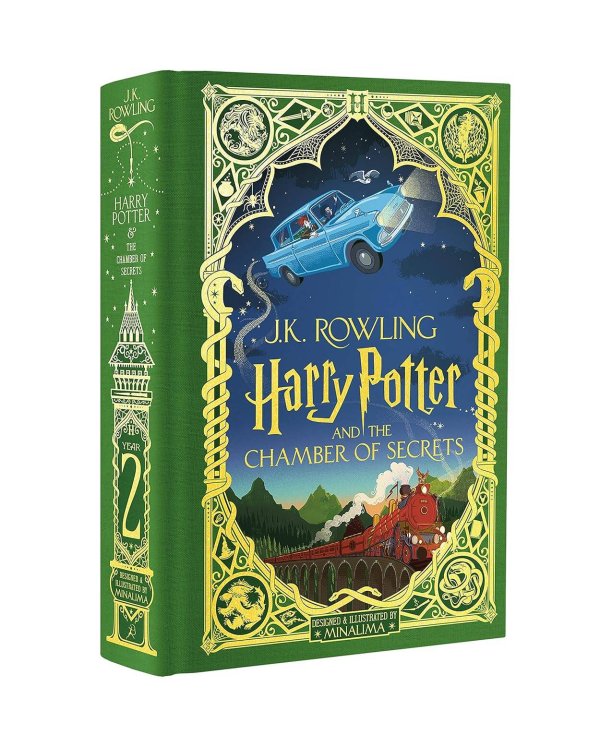 Harry Potter and the Chamber of Secrets: Minalima Edition J.K.Rowling Гарри Поттер и Тайная комната: иллюстр. Миналимы Д.К.Роулинг/Книги на англ.языке