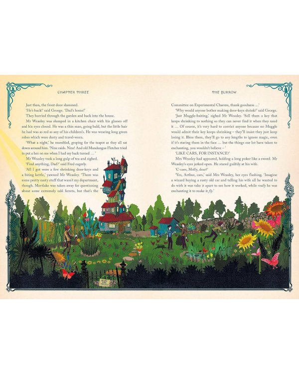 Harry Potter and the Chamber of Secrets: Minalima Edition J.K.Rowling Гарри Поттер и Тайная комната: иллюстр. Миналимы Д.К.Роулинг/Книги на англ.языке