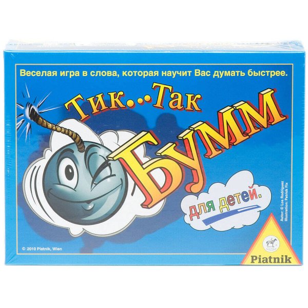 Настольная игра "Тик Так Бумм для детей"