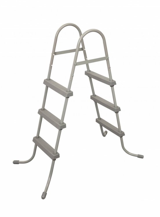 14. Аксессуары для бассейна (Рыжий Кот) Лестница для бассейнов Bestway 107 см (Арт. 58335)