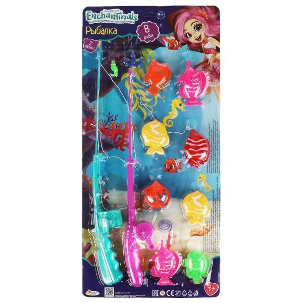 Рыбалки (Умка) Игра рыбалка ЭНЧАНТИМАЛС магниты, блист.25*54*5см ИГРАЕМ ВМЕСТЕ в кор.2*48шт