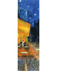 Закладка с резинкой. Ван Гог. Ночная терраса кафе (Арте)