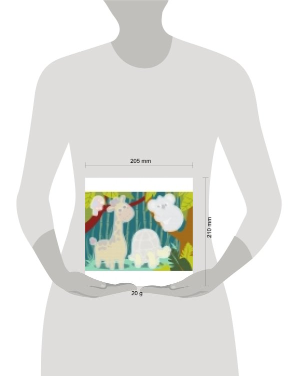 Многоразовые водные раскраски.Выпуск 6 (Зверюшки)