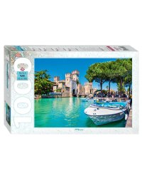 Мозаика "puzzle" 1000 "Озеро Гарда"