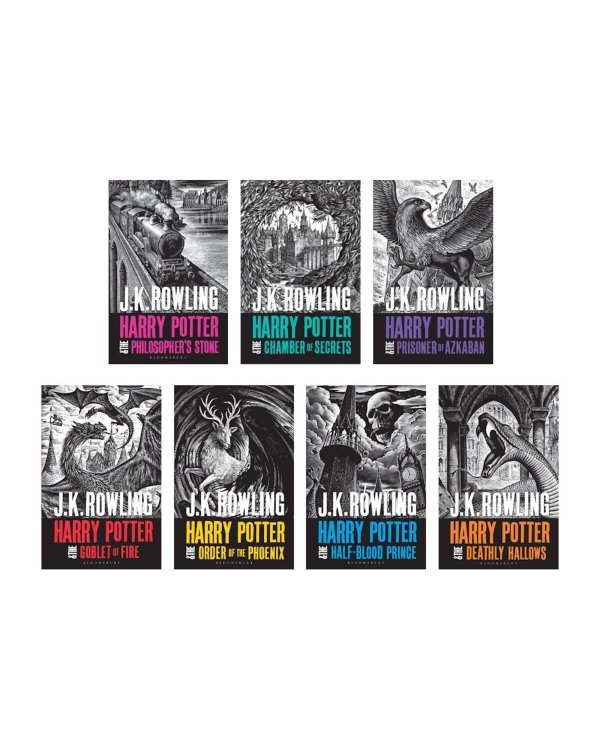 Harry Potter Boxed Set: The Complete Collection (Adult Paperback) J. K. Rowling Бокс Гарри Поттера: Полное собрание Д.К.Роулинг / Книги на англ. языке