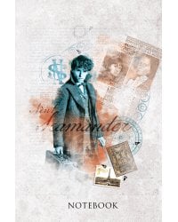 Блокнот. Фантастические твари. Ньют Саламандер (формат А5, 160 стр., контентный блок)