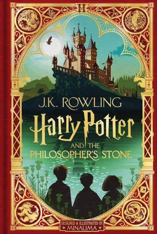 Harry Potter and the Philosopher's Stone: Minalima Edition (J.K.Rowling) Гарри Поттер и Философский камень (Миналима) (Дж.К.Роулинг)/Книги на англ.яз.