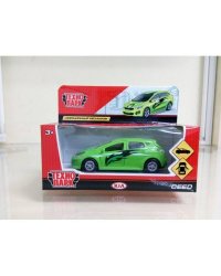 МАШИНА "ТЕХНОПАРК" МЕТАЛЛ. ИНЕРЦ. KIA CEED СПОРТ 12СМ, ОТКРЫВ. ДВЕРИ И БАГАЖНИК В КОР. в кор.2*36шт