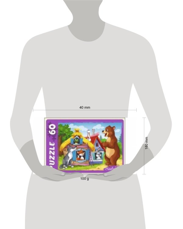 ПАЗЛЫ 60 элементов. ТЕРЕМОК (Арт. У60-7228)