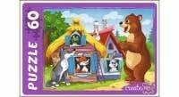 04. ПАЗЛЫ 60 элементов (Рыжий Кот) ПАЗЛЫ 60 элементов. ТЕРЕМОК (Арт. У60-7228)