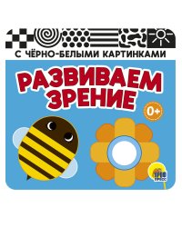 КНИЖКАГАРМОШКА. РАЗВИВАЕМ ЗРЕНИЕ. ГОЛУБАЯ