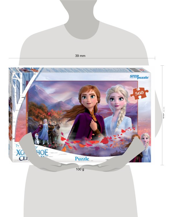 Мозаика "puzzle" 560 "Холодное сердце - 2" (Disney)