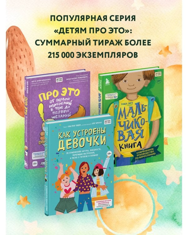 Как устроены девочки. Об изменениях фигуры, внешности, перепадах настроения, а также о гигиене