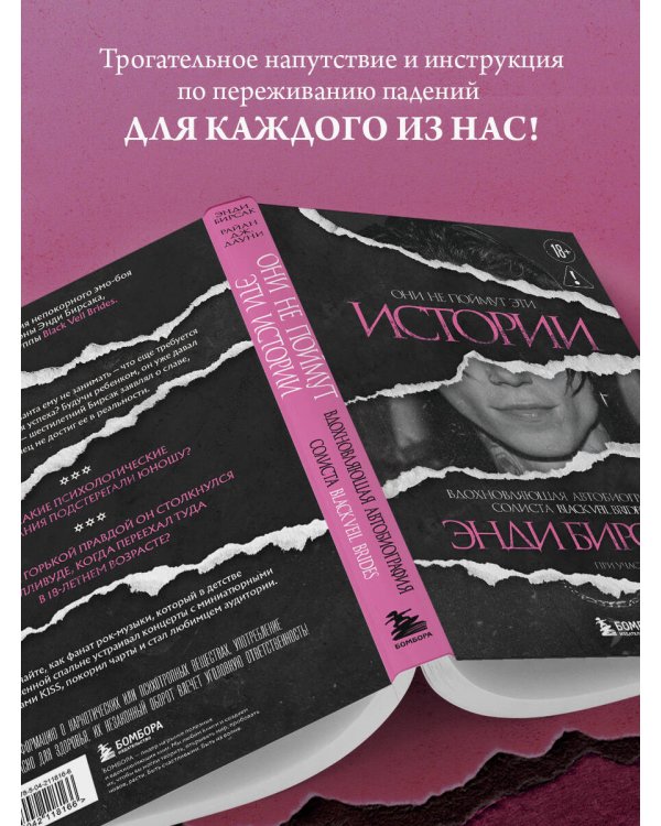 Они не поймут эти истории: Вдохновляющая автобиография солиста Black Veil Brides Энди Бирсака