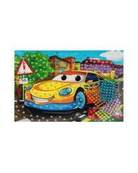 МОЗАИКА ИЗ СТРАЗ. МАШИНКА (Арт. М-7324)