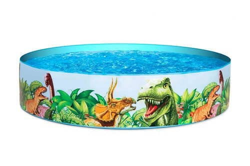 Бассейн Dinosaur Fill'N Fun Bestway 183 х 38 см (Арт. 55022)