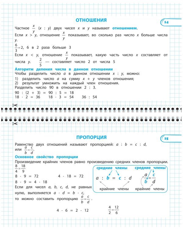 Дополнительное изображение книги «Все правила по математике. 6 класс»