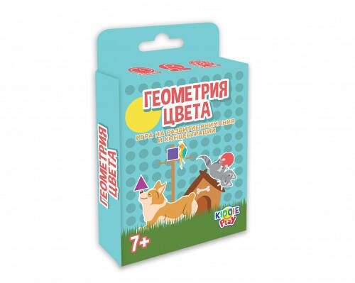 Настольные игры 10% (Юнитойс) Настольная игра "Геометрия цвета"