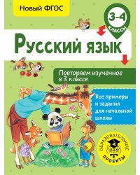 Русский язык. Повторяем изученное в 3 классе. 3-4 класс