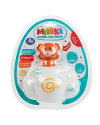 Игрушка для купания мишка на блист. Умка в кор.2*48шт