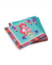 Enchantimals. Салфетки бумажные трехслойные 33*33 см, 20 шт
