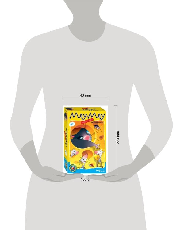 Настольная игра "Мяу-мяу" (Кошки-мышки)