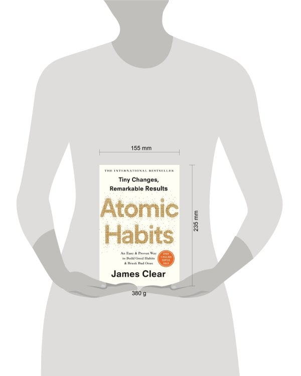Дополнительное изображение книги «Atomic Habits (James Clear) Атомные привычки (Клир Джеймс) / Книги на английском языке»