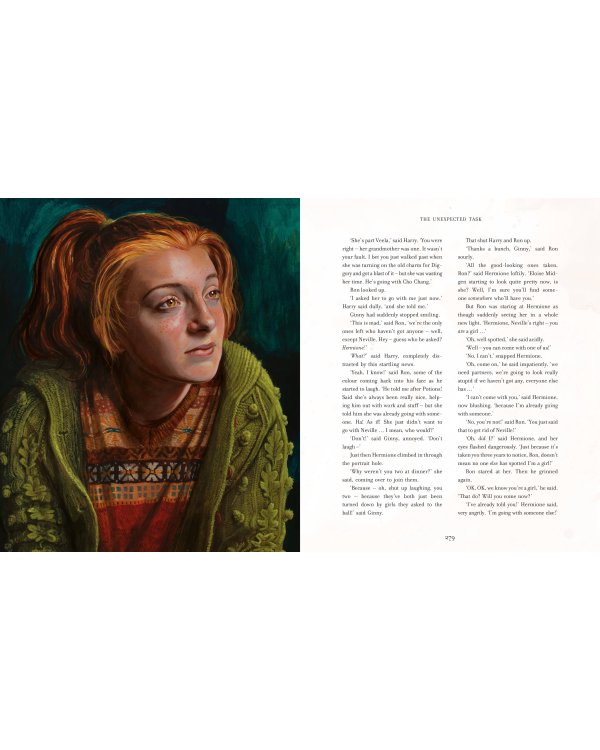 Harry Potter and the Goblet of Fire Illustrated Edition