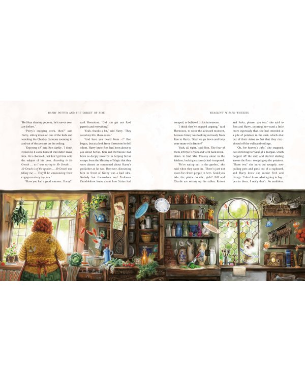 Harry Potter and the Goblet of Fire Illustrated Edition