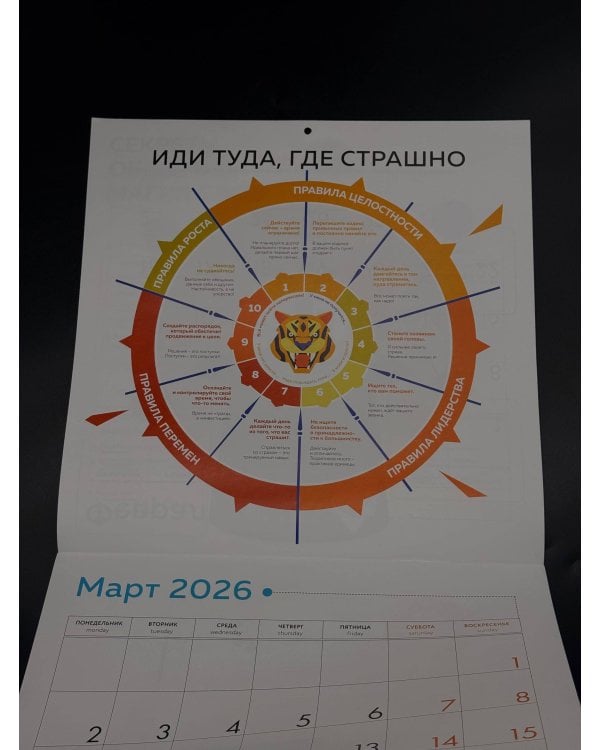 12 главных бестселлеров по саморазвитию. Календарь настенный на 2026 год (300х300)