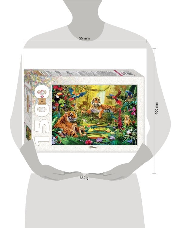 Мозаика "puzzle" 1500 "В джунглях"