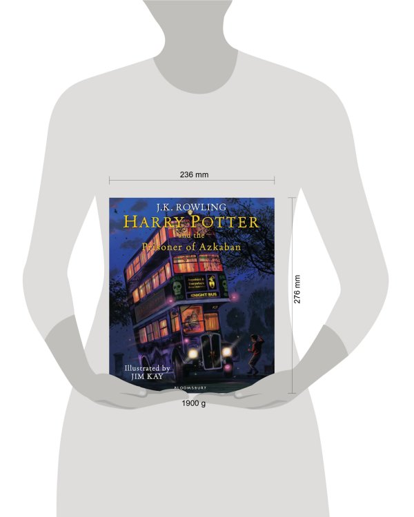 Harry Potter and the Prisoner of Azkaban Illustrated Edition J.K. Rowling Гарри Поттер и узник Азкабана Д.К. Роулинг / Книги на английском языке