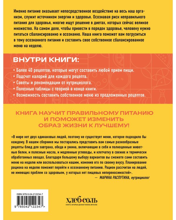 ПП меню на неделю