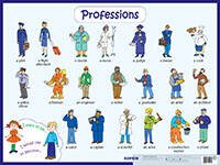 Профессии. Professions. Наглядное пособие на англ.яз.