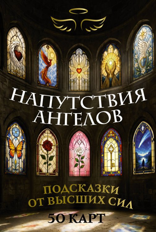 Обложка книги «Напутствия ангелов. Подсказки от высших сил. 50 карт», ISBN 9785171808655