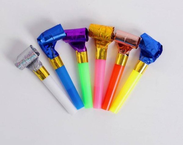 Язычок-гудок «Праздник», цвета МИКС