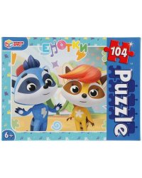 Е-Нотки.  Пазлы классические в коробке. Пазл 104 детали. Умные игры в кор.24шт