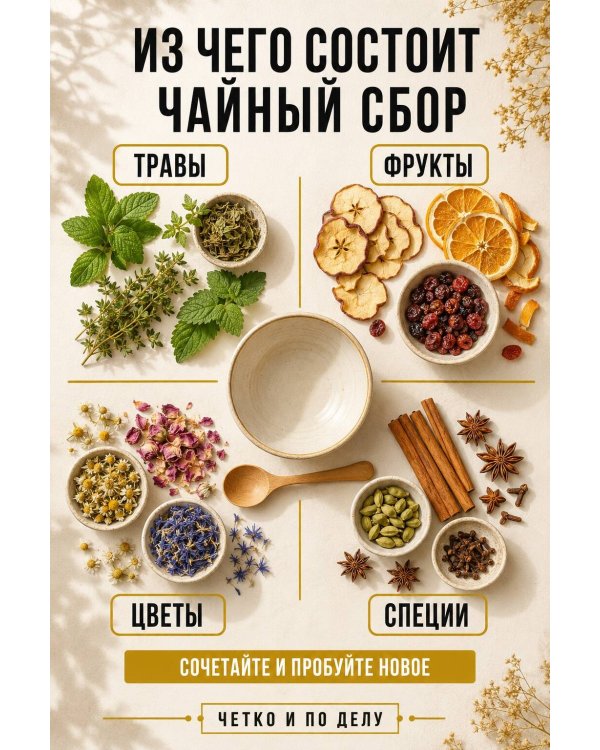 Дополнительное изображение книги «Чай. Миксы домашних трав»