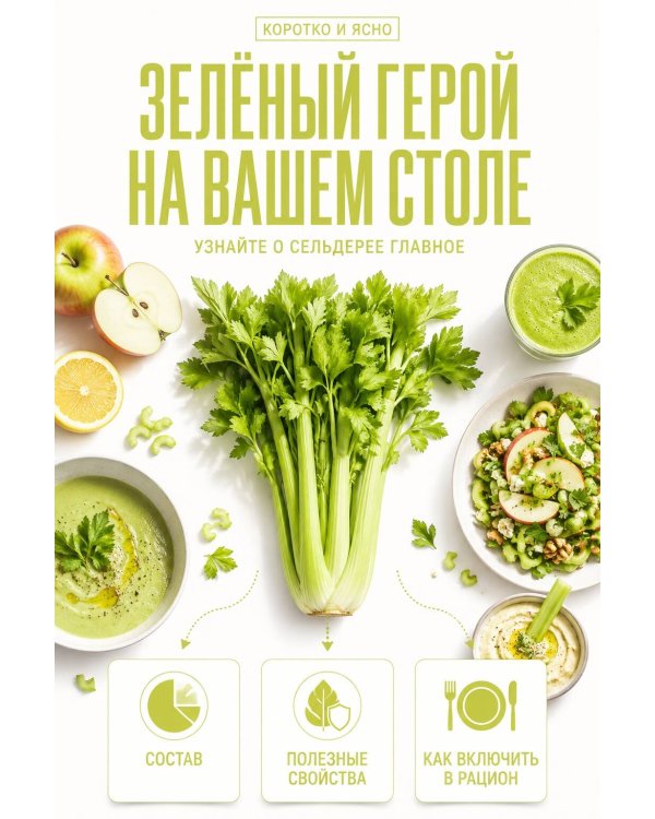 Дополнительное изображение книги «Сельдерей. Польза и рецепты»