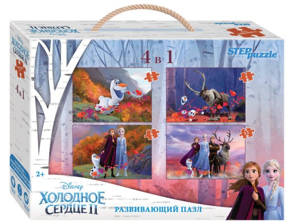 Напольный пазл (STEPpazzle) Напольный пазл-мозаика средний "Холодное сердце - 2"