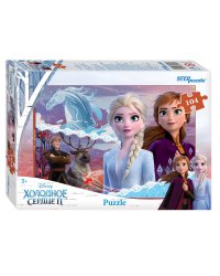 Мозаика "puzzle" 104 "Холодное сердце - 2" (Disney)