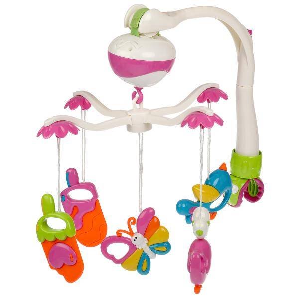 Музыкальная карусель на кроватку райский сад Умка в кор.2*6шт