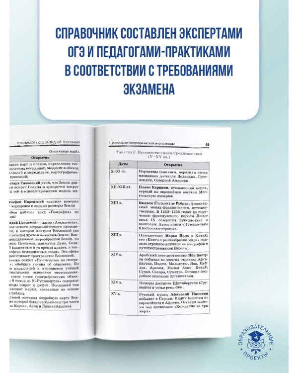 География. Готовимся к ОГЭ за 30 дней